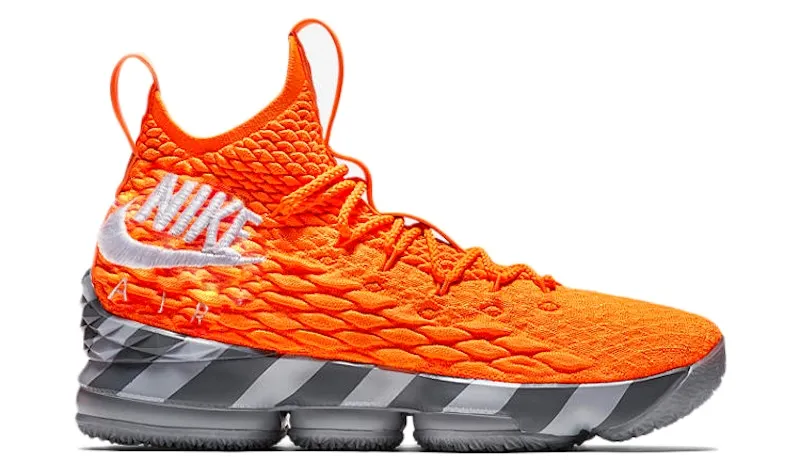 Nike LeBron 15 Orange Box (House of Hoops Special Box and Accessories) ((Special Box) AR5125-800)