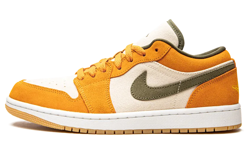 Air Jordan 1 Low Orange Olive Light Curry (DH6931-102)