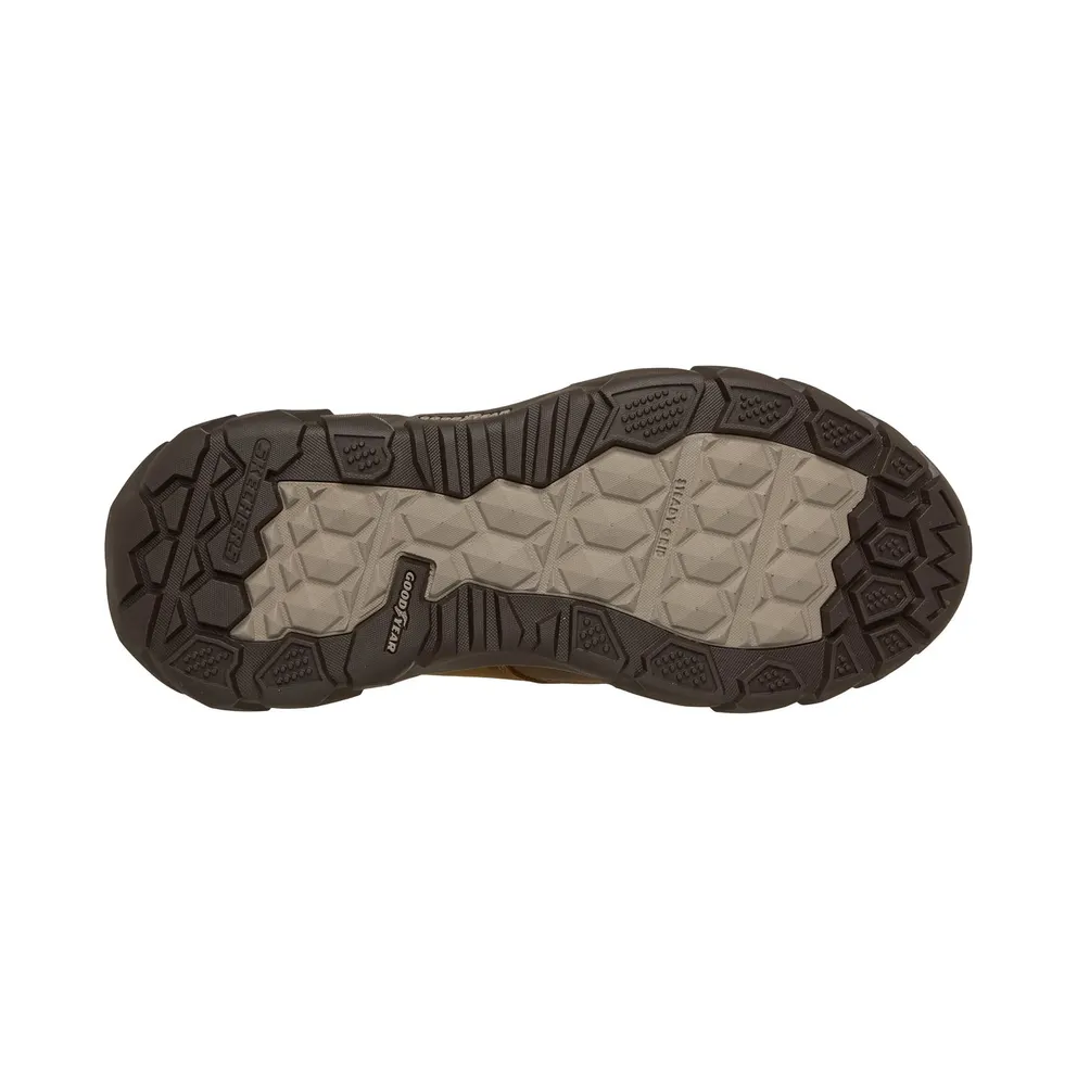 Skechers Slip-ins Relaxed Fit: Santoro “Bradford Sneaker Brown” (205794DSRT)