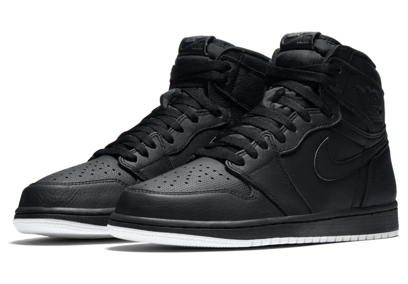Air Jordan 1 Retro High OG Perforated Pack – Black (555088-002)