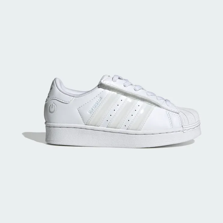 Adidas Superstar Led Lights Comfort Closure Elastic Lace Kids Cloud White / Cloud White / Cloud White (JQ6418)