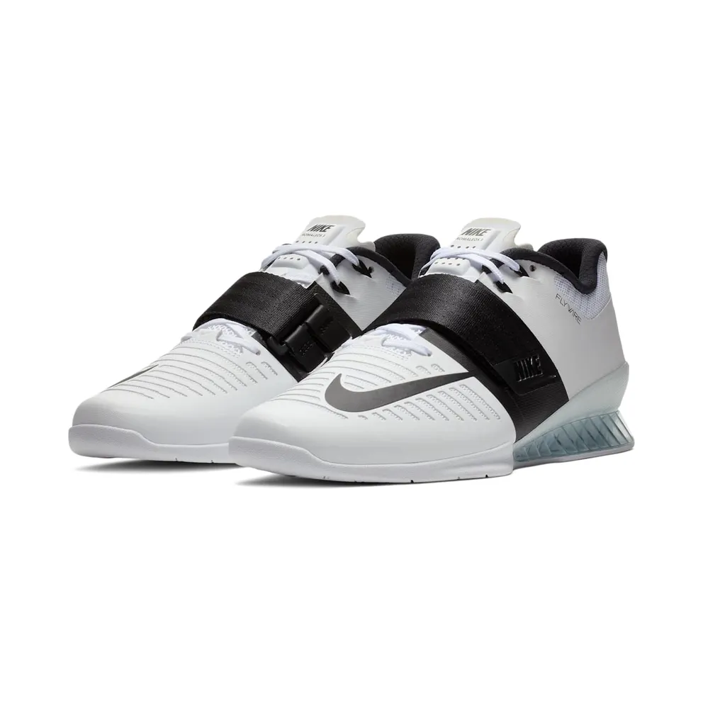 Nike Romaleos 3 White Black Clear Sole (852933-101)