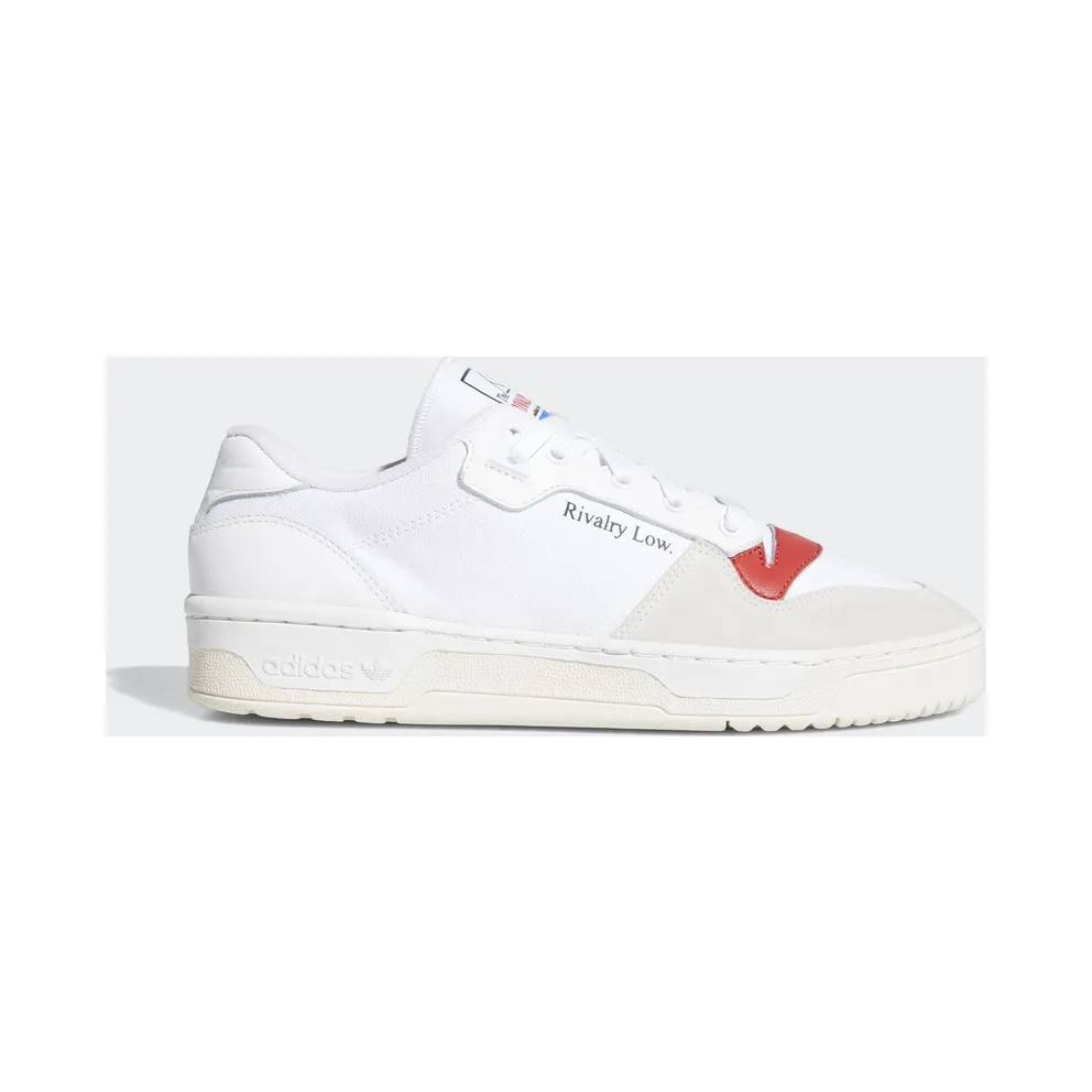 adidas Rivalry Low Footwear White / Core White / Glory Red (EF6418)