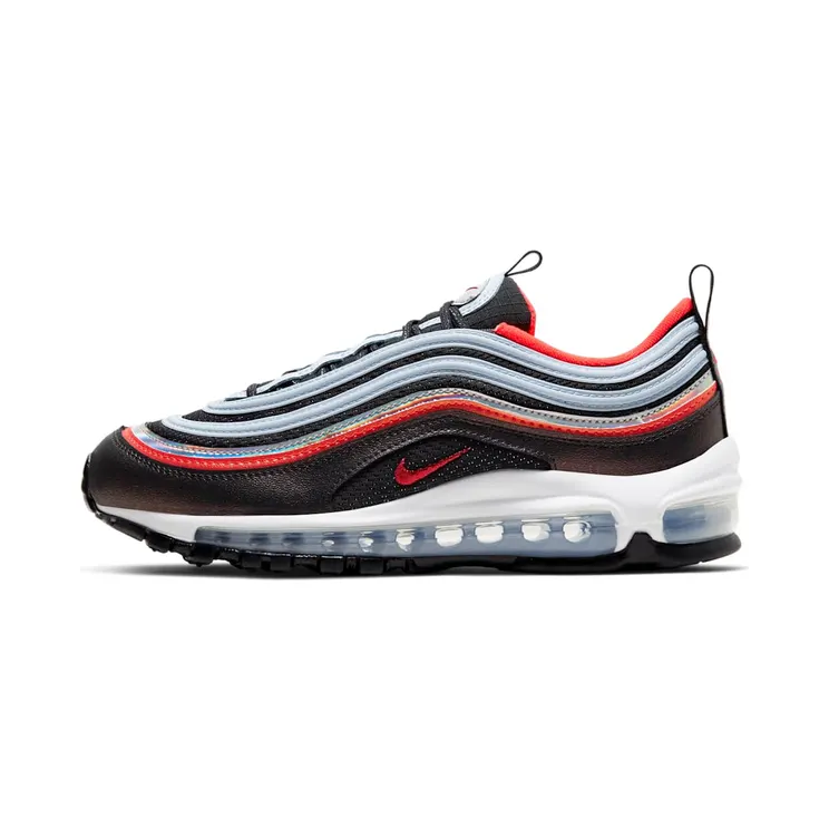Nike Air Max 97 Off Noir Hydrogen Blue Laser Crimson (GS)