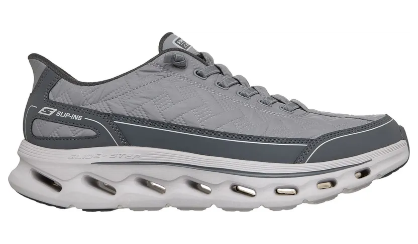 Skechers Slip-ins: GO WALK Glide-Step 2.0 – Cozy Fit Walker Sneaker Grijs
