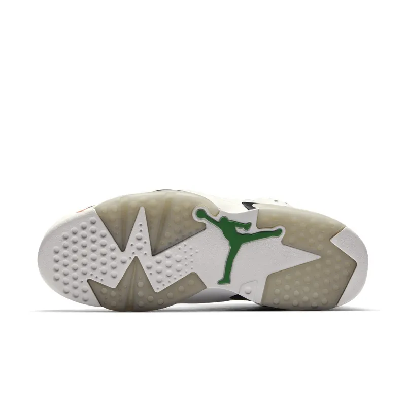 Jordan 6 Retro Gatorade Like Mike White Summit White/Team Orange-Black (384664-145)