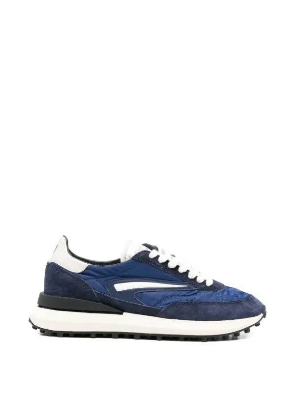 D.A.T.E. Athleta Touch with vlakken – Blue (M441ATNYBL)
