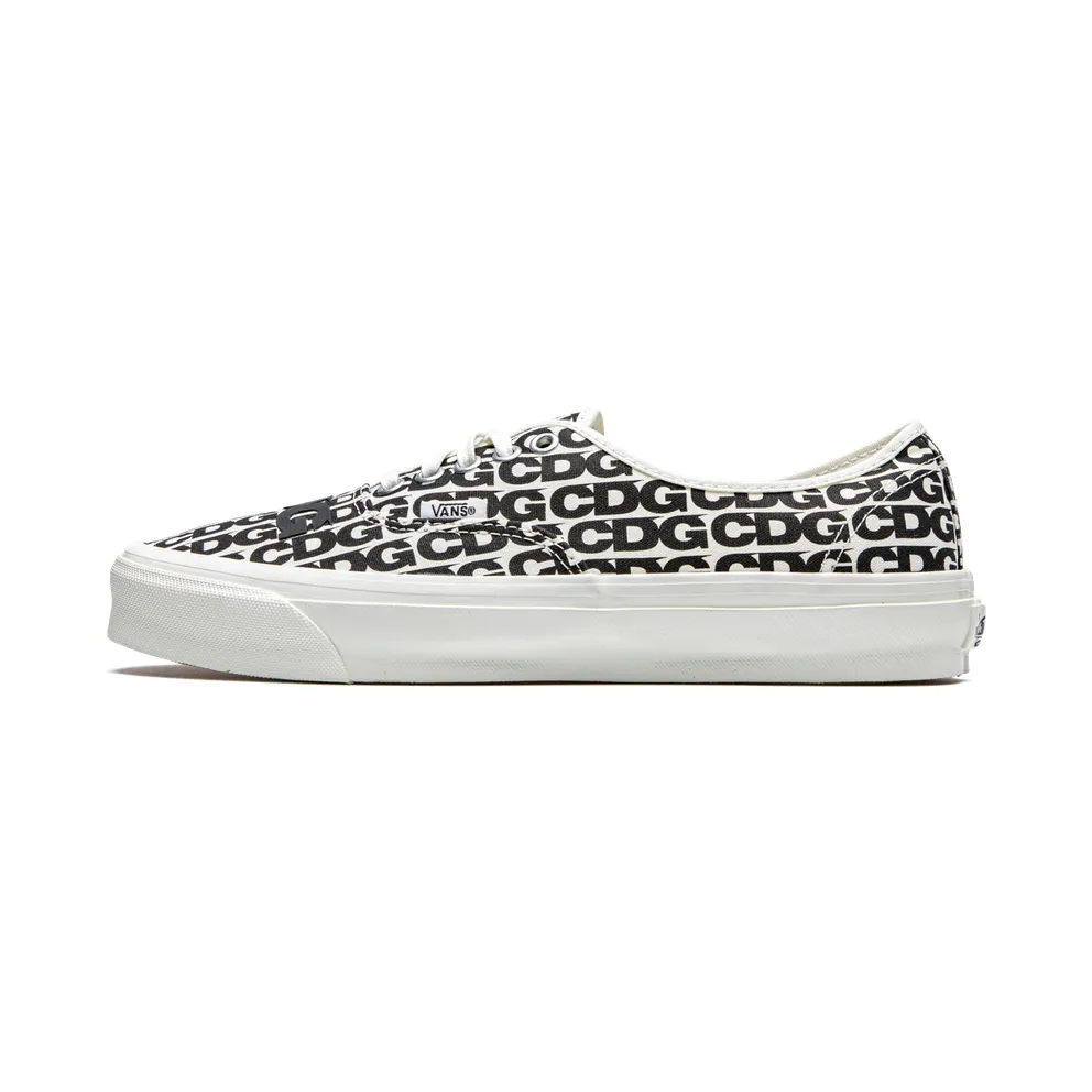 Vans Authentic Comme des Garcons Black Heel Tab (Curved Rubber)