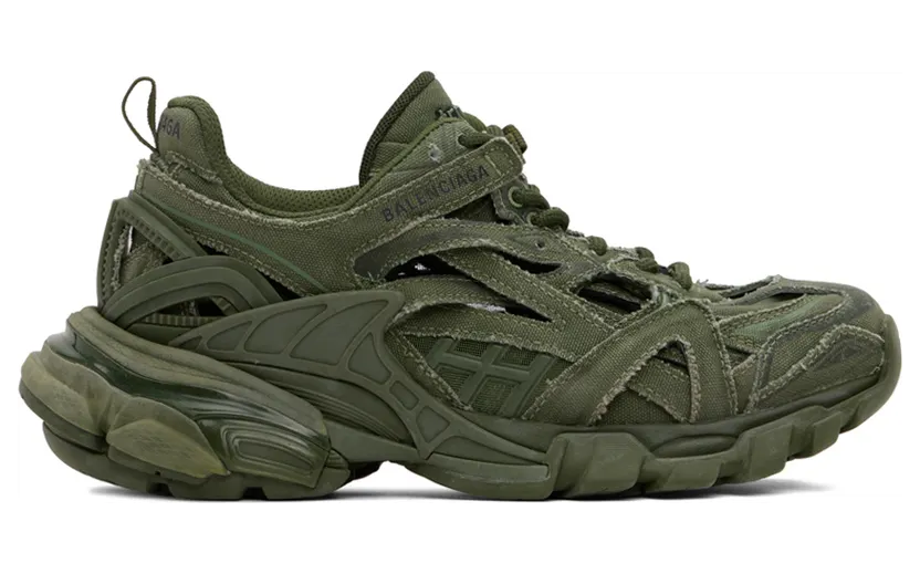 Balenciaga Green Track 2.0 Sneakers (568615 W3RG3)