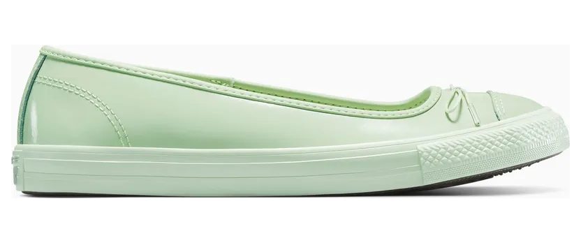 Converse Chuck Taylor All Star Dainty Ballerina Patent Leather Slip On Surplus Mint/Surplus Mint (A14852C)