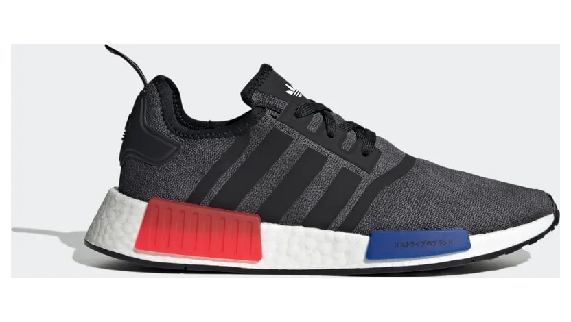 adidas NMD_R1 Core Black / Semi Lucid Blue / Glory Red (HQ4452)
