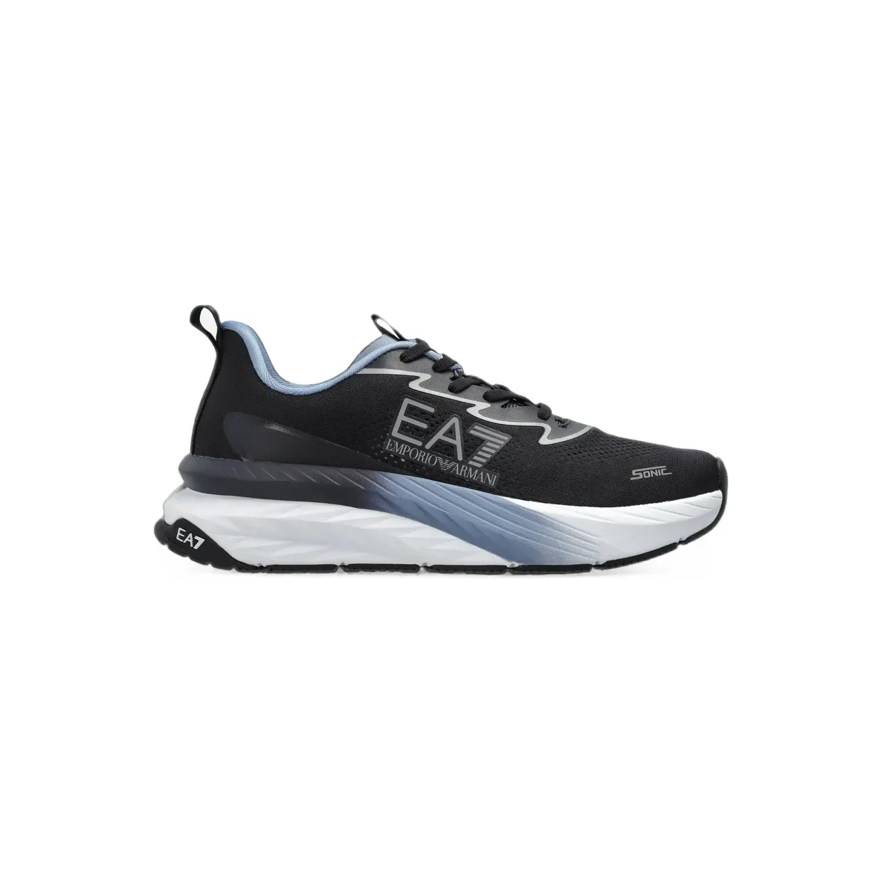 Emporio armani Ea7 Emporio Armani Crusher Sonic logo-print lace-up “Black” (7X000603AF22914)