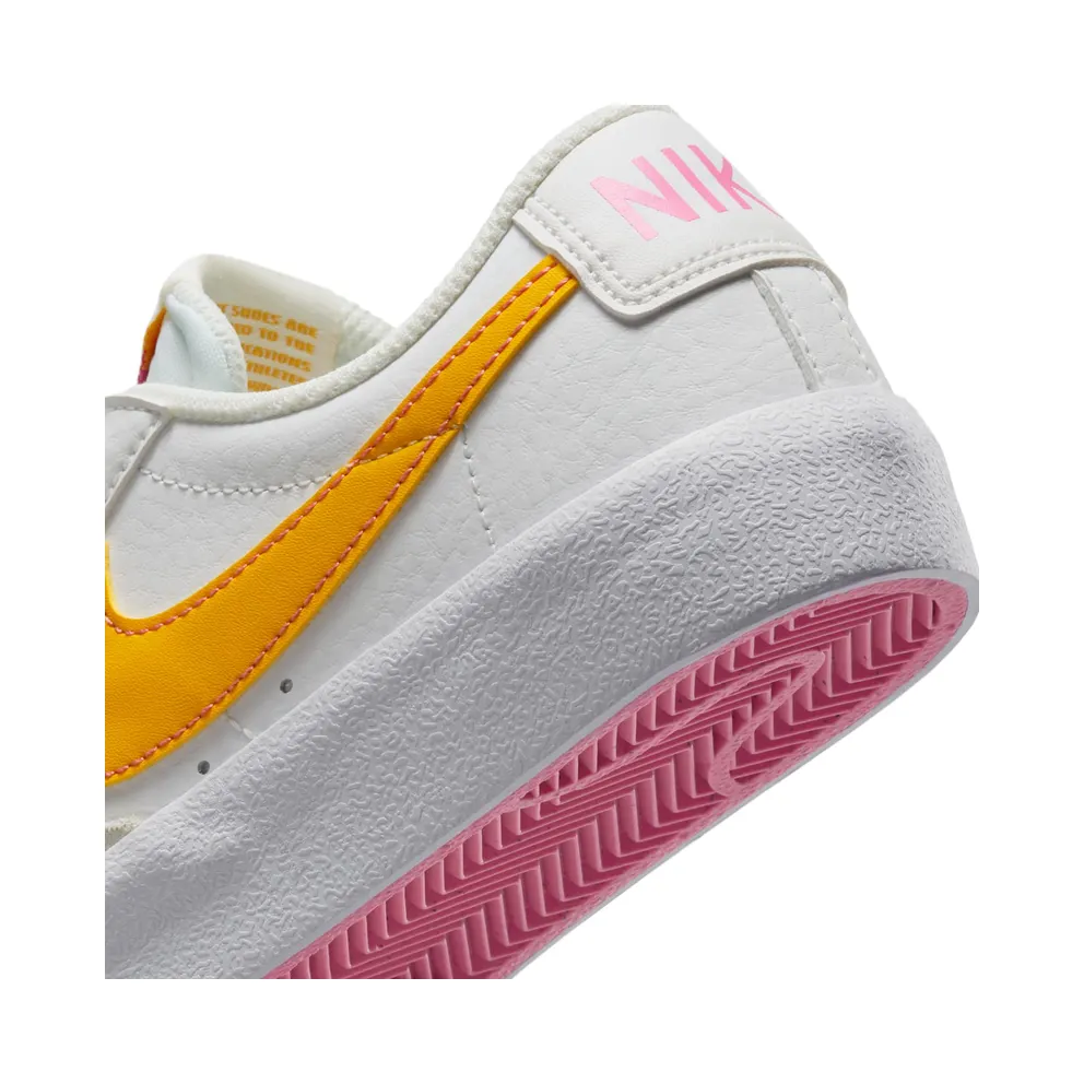 Nike Blazer Low Summit White / Pinksicle / University Gold (DA4074-123)
