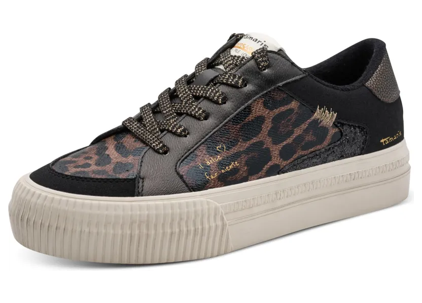 Tamaris sneaker Bruin / Zwart (1-23789-46-098)