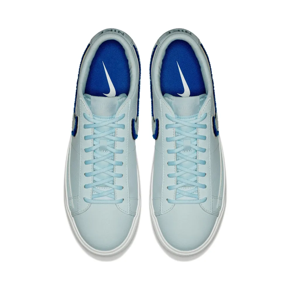 Nike Blazer Low 3D Chenille Swoosh Blue Tint (AV6964-001)