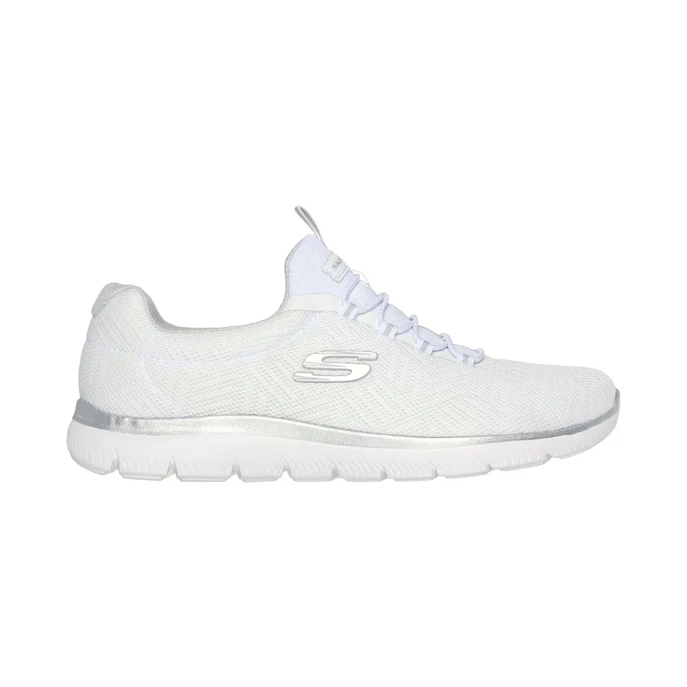Skechers Summits – Artistry Chic Sneaker White/Silver