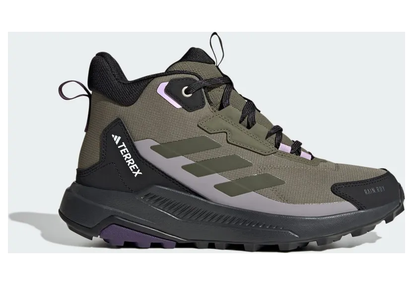 Adidas Terrex Anylander Mid RAIN.RDY Hiking Olive Strata / Night Cargo / Core Black (JQ9965)