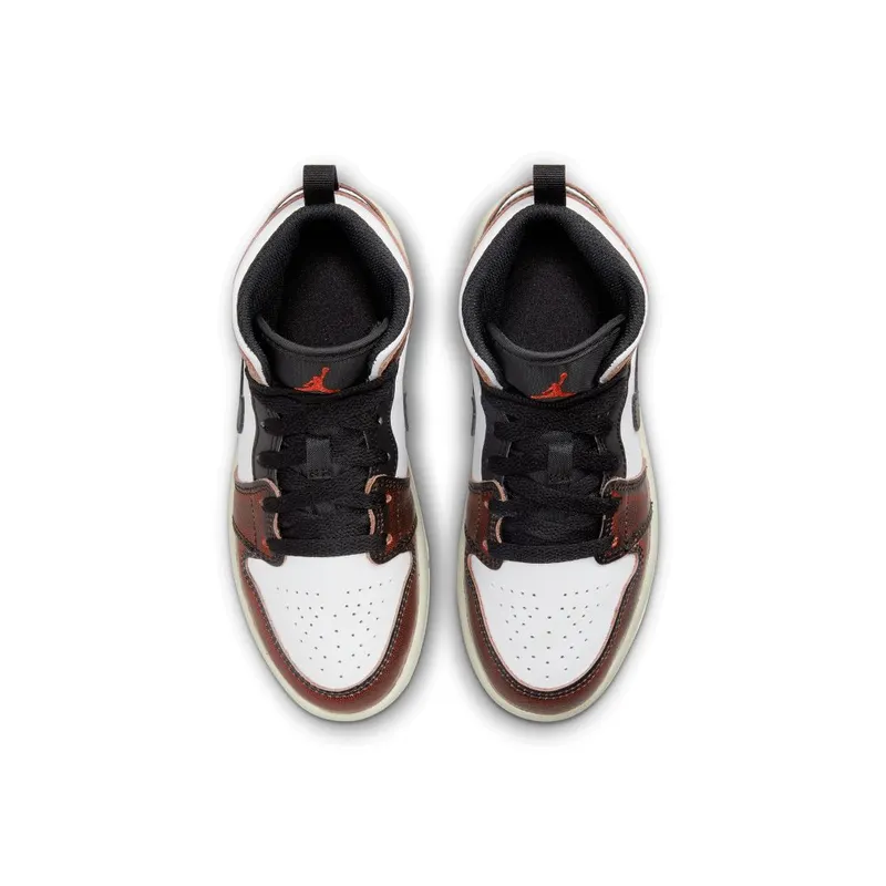 Jordan 1 Mid SE Younger Kids’ Black (FB0567-006)