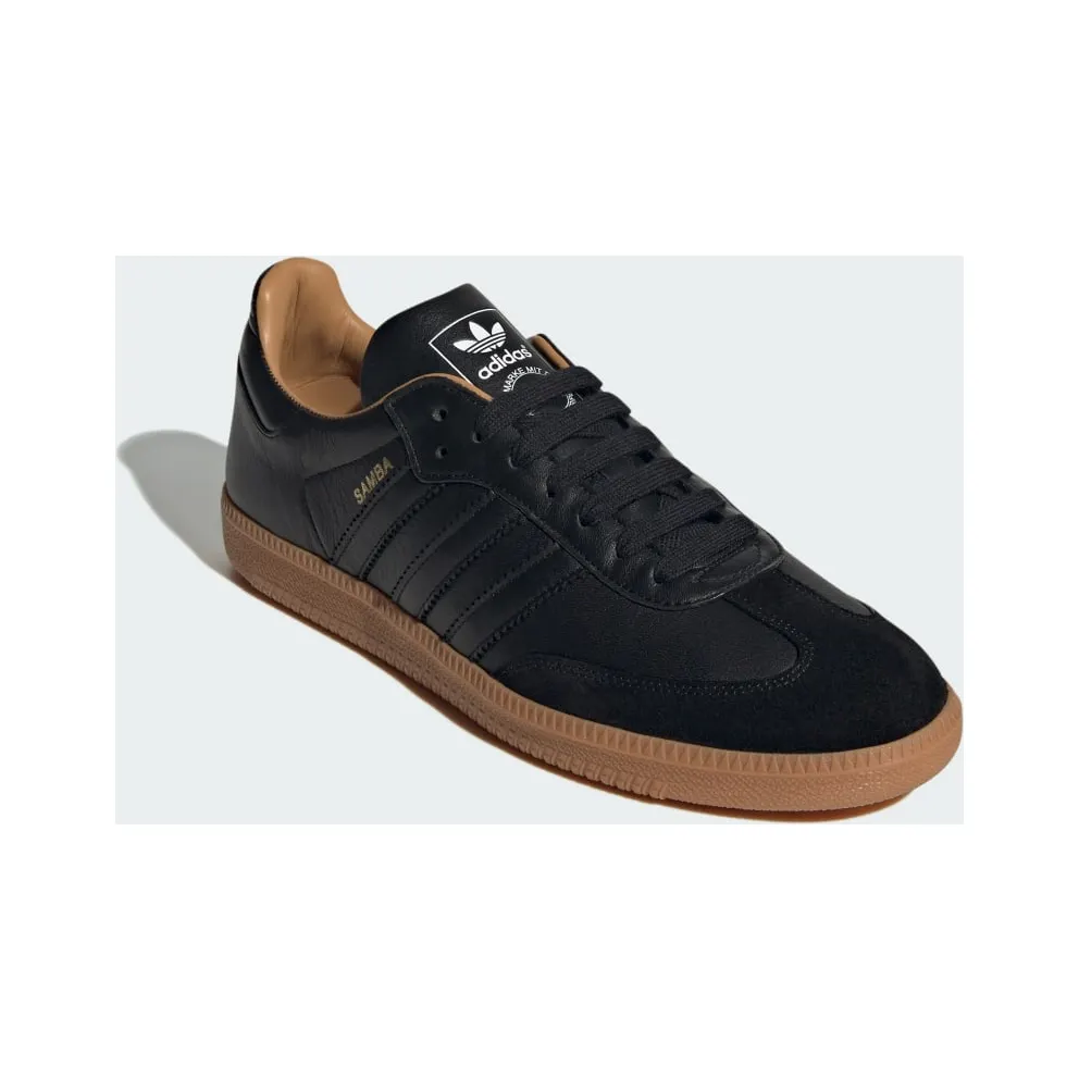 adidas Samba OG Made In Italy Shoes Core Black / Core White / Gum (ID2864)
