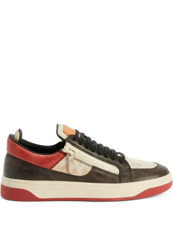 Giuseppe Zanotti GZ94 mit doppeltem Reißverschluss – Rot (RM50004001)