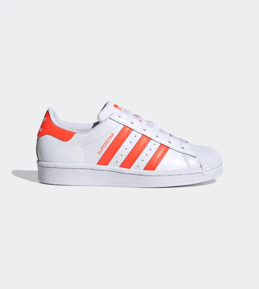 adidas Superstar Cloud White / Solar Red / Cloud White (FW3978)