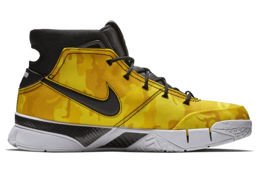 Nike Kobe 1 Protro Undefeated Yellow Camo (La Brea)