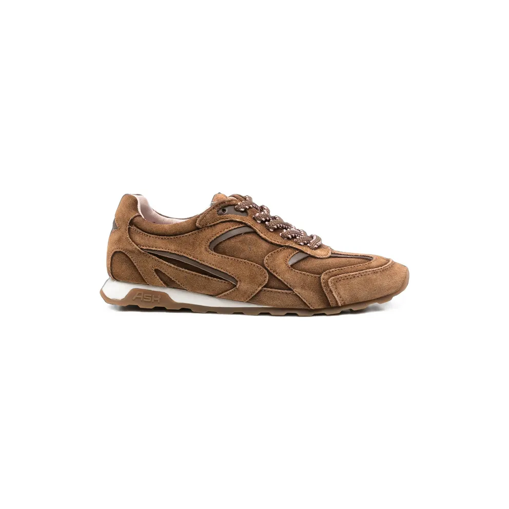 Ash Suede Panelled “Brown” (KASAR02 MINK)