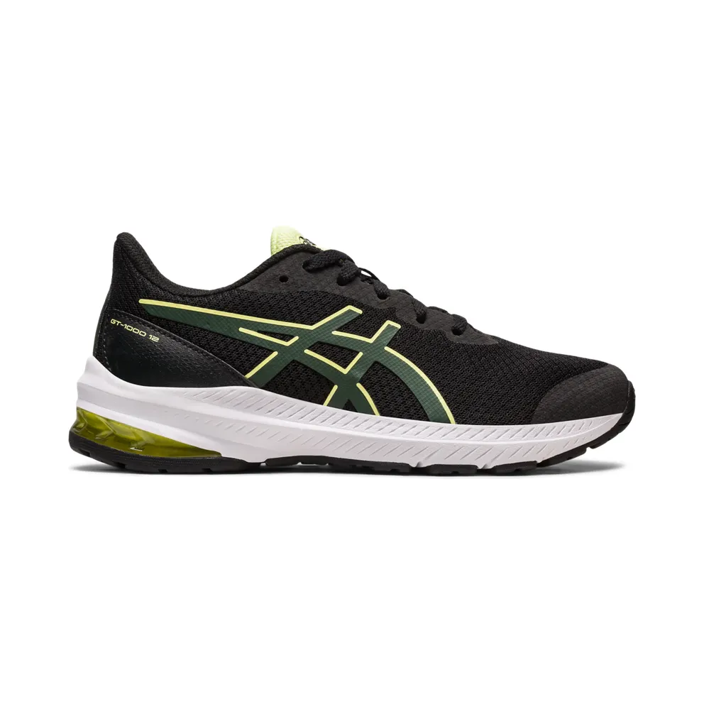 Asics Gt-1000 12 Gs Black/Rain Forest (1014A296.003)