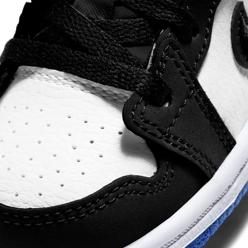 Jordan 1 Mid SE White Black Royal (TD) (BQ6933-102)