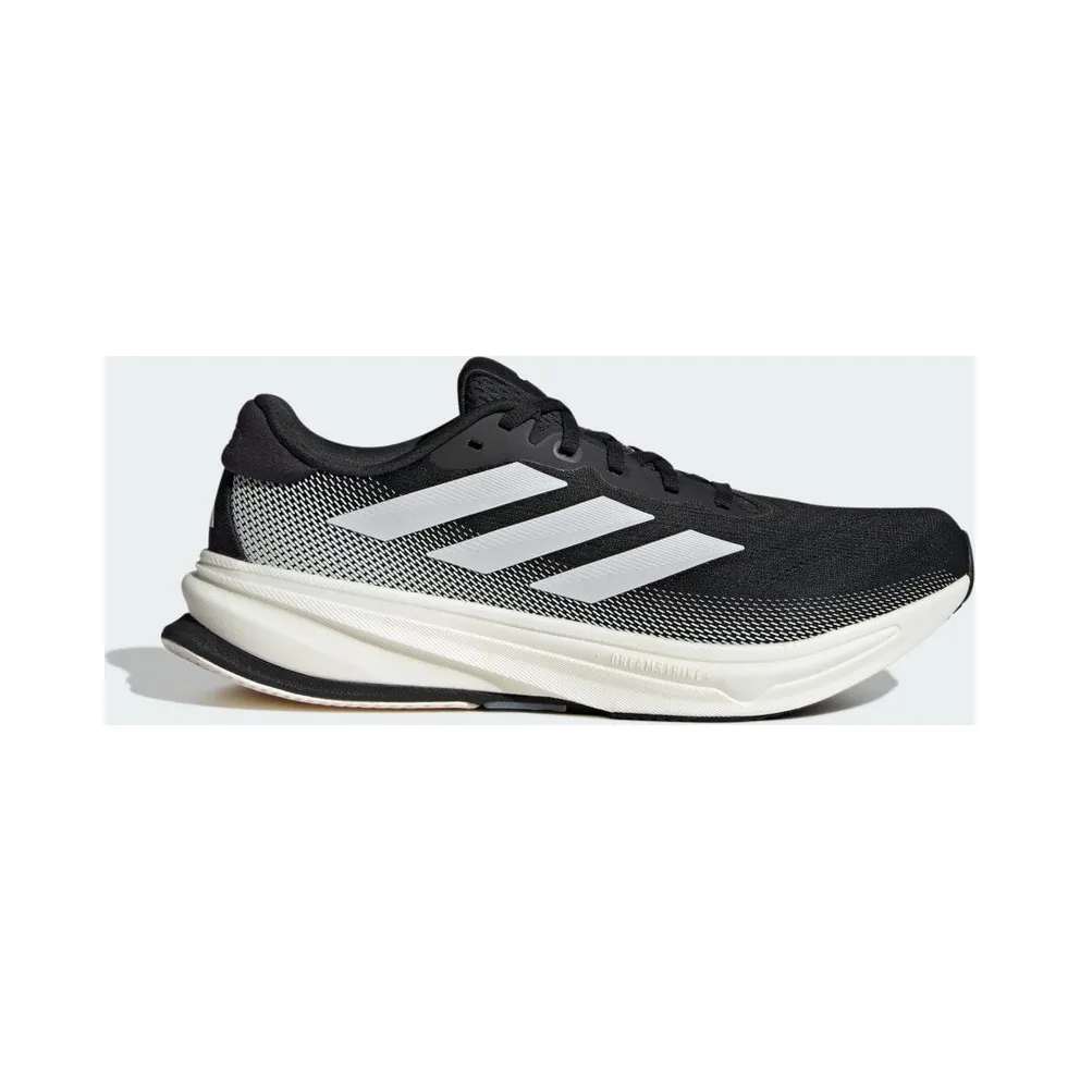 Adidas Supernova Rise 2 Running Shoes Wide Core Black / Zero Metalic / Crystal White (IG2168)
