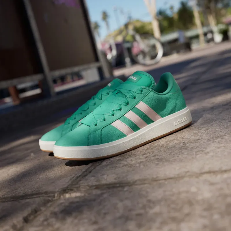 Adidas Grand Court Base 00s Court Green / Putty Mauve / Off White (JQ3599)
