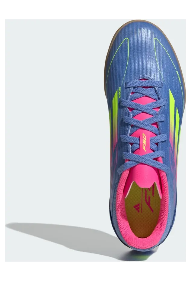 adidas F50 League Indoor Blue Fusion Lucid Lemon Lucid Pink (IE3749)