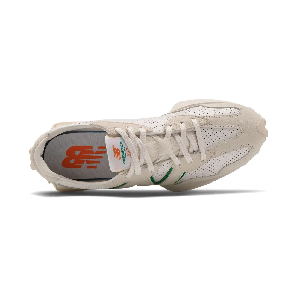 New Balance 327 Casablanca Green Logo Grey/White-Green (MS327CBA)