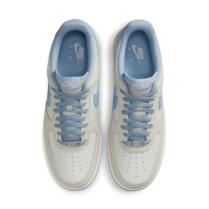 Nike Air Force 1 ’07 LV8 “Light Bone Light Armory Blue” (FQ8714-005)