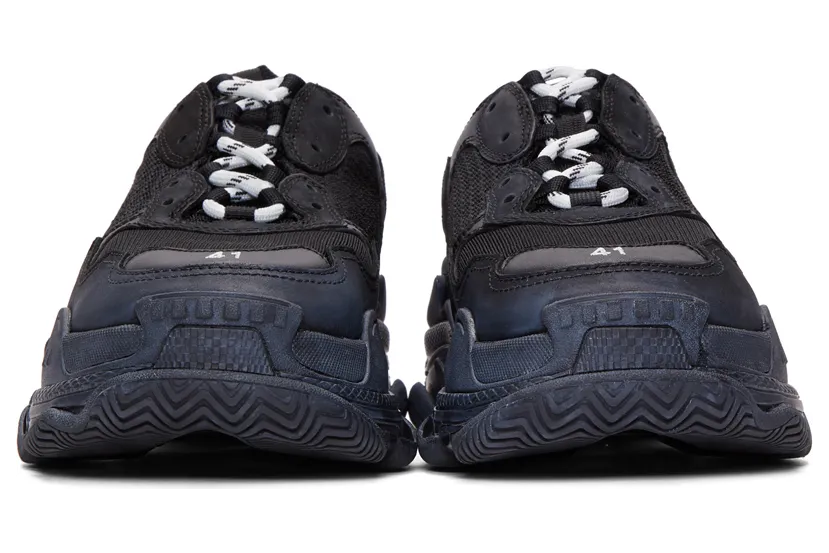 Balenciaga Black Triple S Sneakers (534162 W09O1) (2)