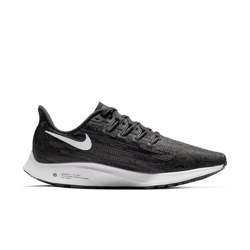 Nike Air Zoom Pegasus 36 Black White (W) Black/White-Thunder Grey (AQ2210-004)