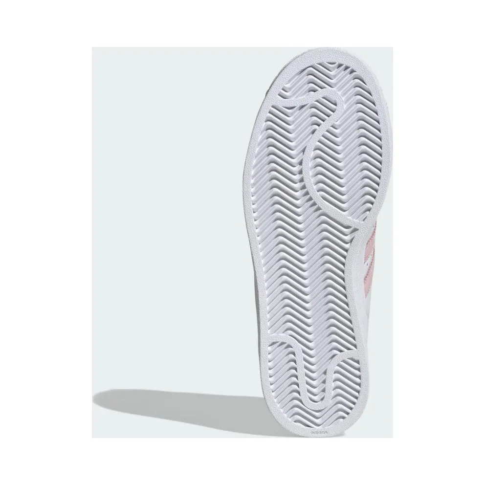 Adidas SUPERSTAR II Shoes Cloud White / Clear Pink / Cloud White (HQ9507)