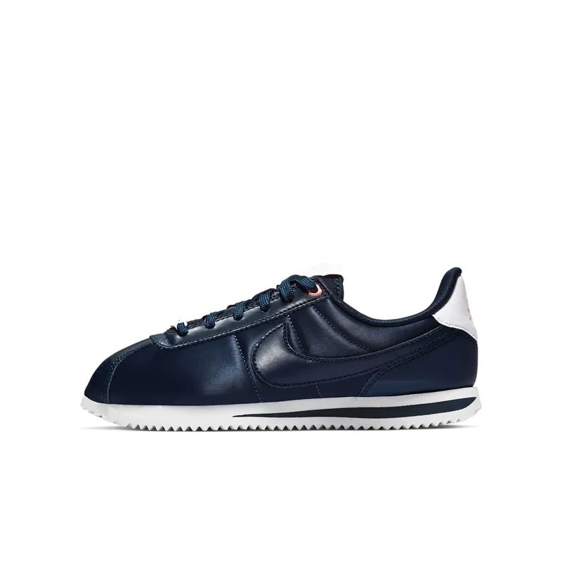 Nike Cortez Basic Valentines Day 2019 Obsidian (GS) Obsidian/Obsidian-White-Bleached Coral (AV3519-400)
