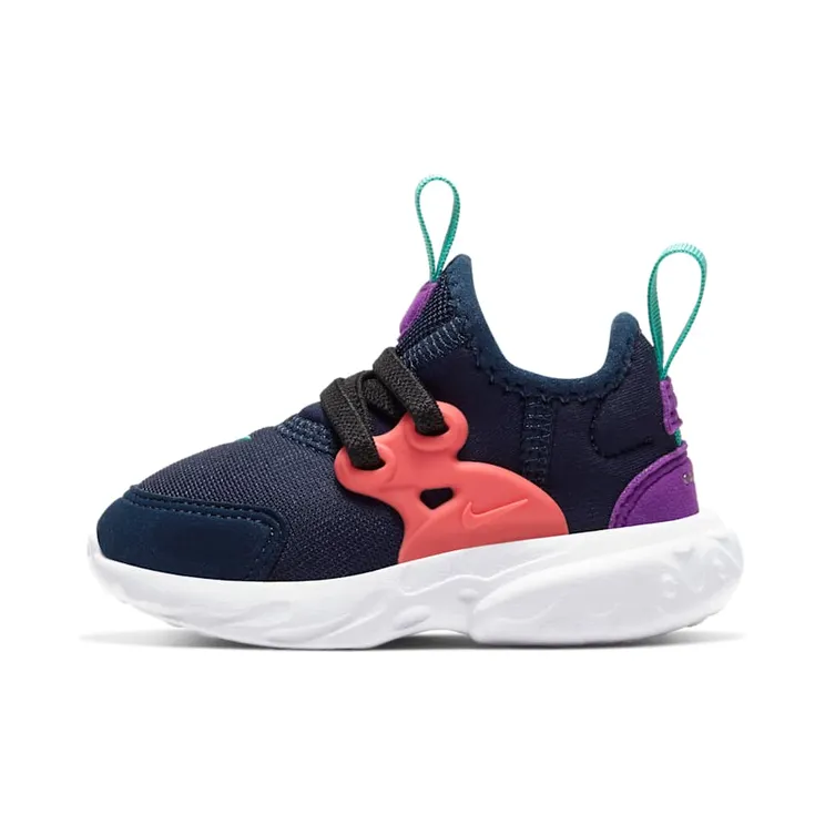 Nike Rt Presto Td “Midnight Navy / Magic Ember / Vivid Purple / Kinetic Green” (BQ4004-402)