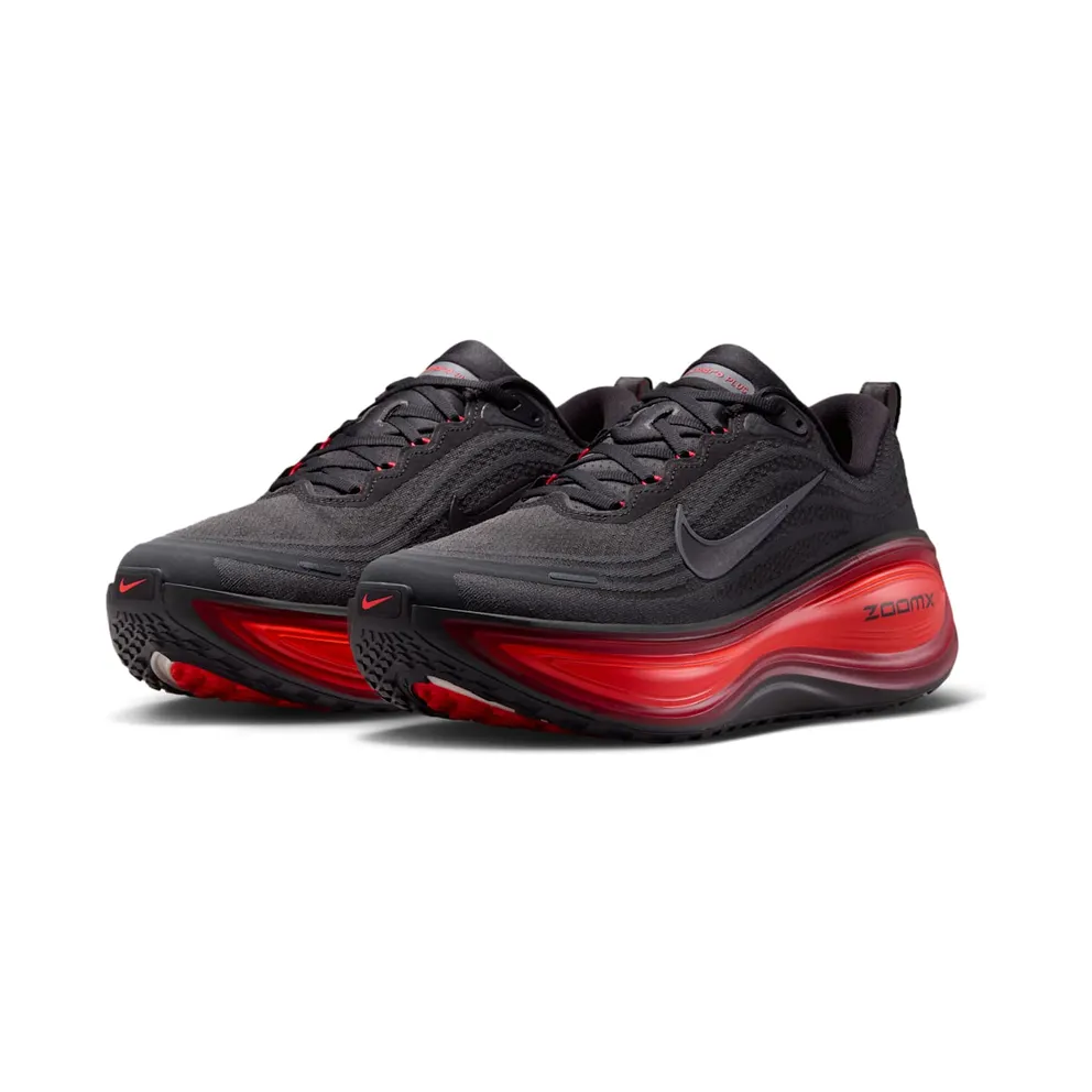 Nike Vomero Plus “Anthracite / Bright Crimson / University Red / Black” (HV8150-017)
