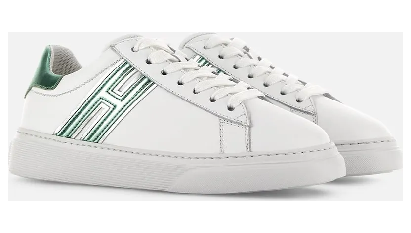 Sneakers Hogan H365 Green White (HXW3650J310RMW0RUO)