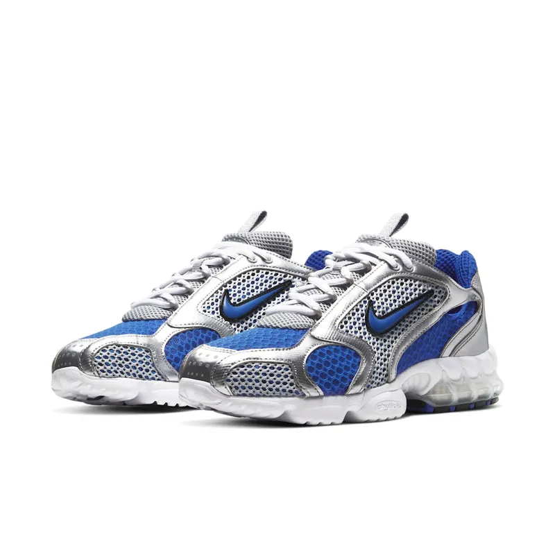 Nike Air Zoom Spiridon Cage 2 Varsity Royal (2020) Metallic Silver/Varsity Royal-White-Black (CJ1288-002)