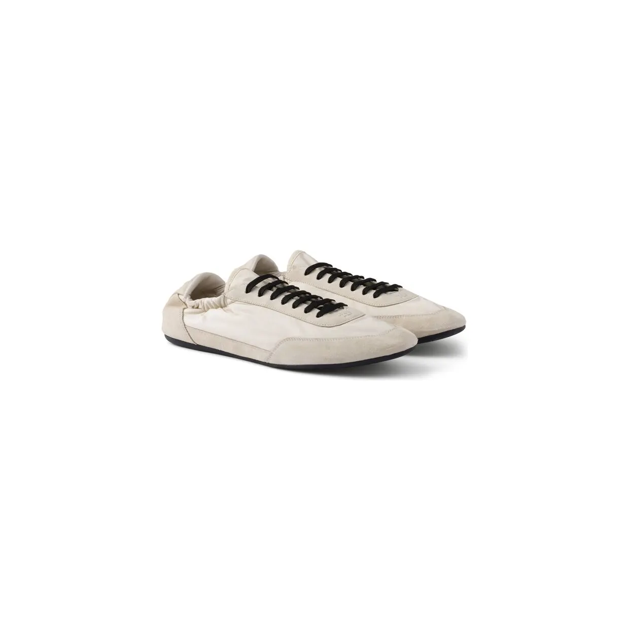 Prada Collapse Re-nylon and Suede Elasticized “Neutrals” (2EG479 F G001 D7C F0304) (3)
