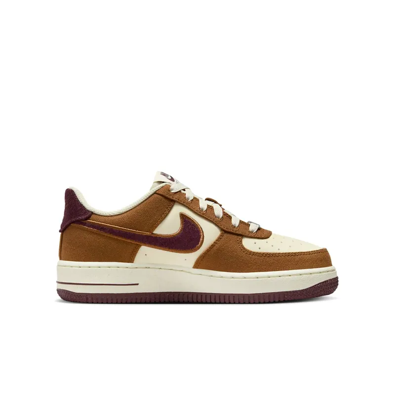 Nike Air Force 1 Low Light British Tan Burgundy Crush (FN4731-200)