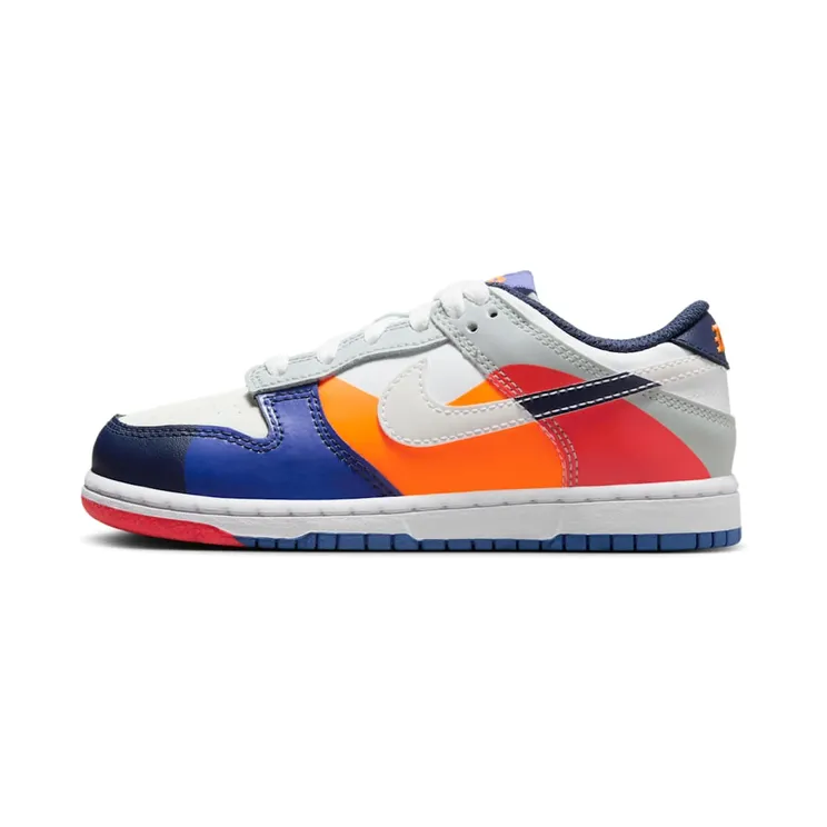 Nike Dunk Low SE White Light Silver Midnight Navy (FQ7673-100)