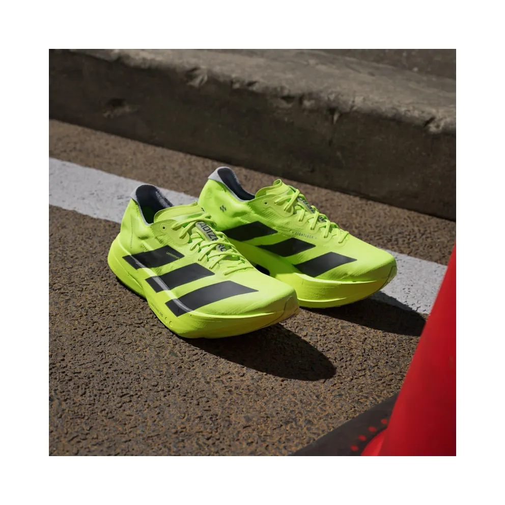 Adidas Adizero Adios Pro 4 Lucid Lemon / Core Black / Halo Silver (JR6364)
