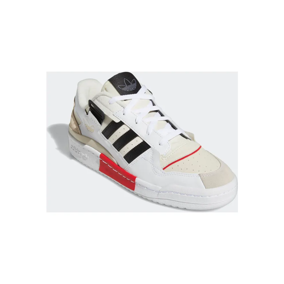 adidas Forum Exhibit Low Cloud White / Core Black / Vivid Red (GZ0937)