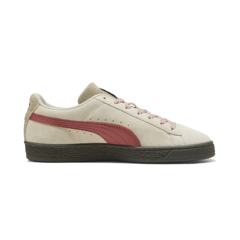 Puma Suede Fuzzy “Alpine Snow / Gum” (403227_02)