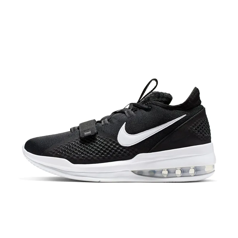 Nike Air Force Max Low Black White Black/White-White-Volt (BV0651-001)