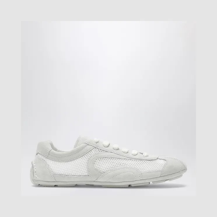 Montecarlo Re-Edition 2005 sneakers in white leather and mesh 1E247OD0103D8C/S_PRADA-F0009_500-40